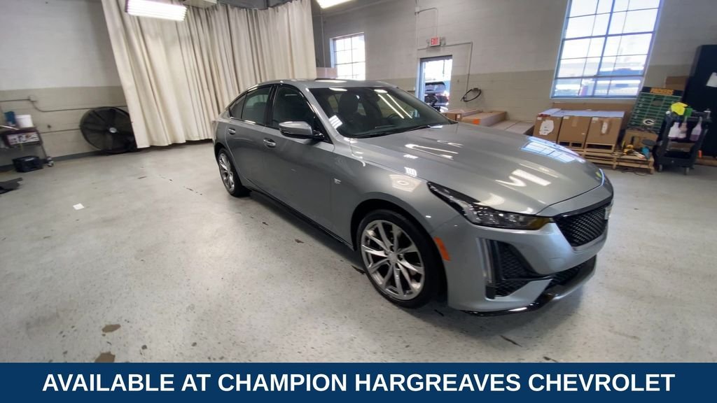 Used 2023 Silver Metallic Cadillac Sport image 3