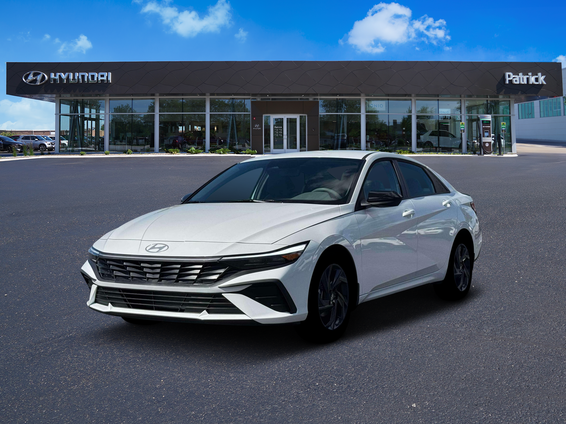 New 2026 Serenity White Pearl Hyundai SEL Sport image 1