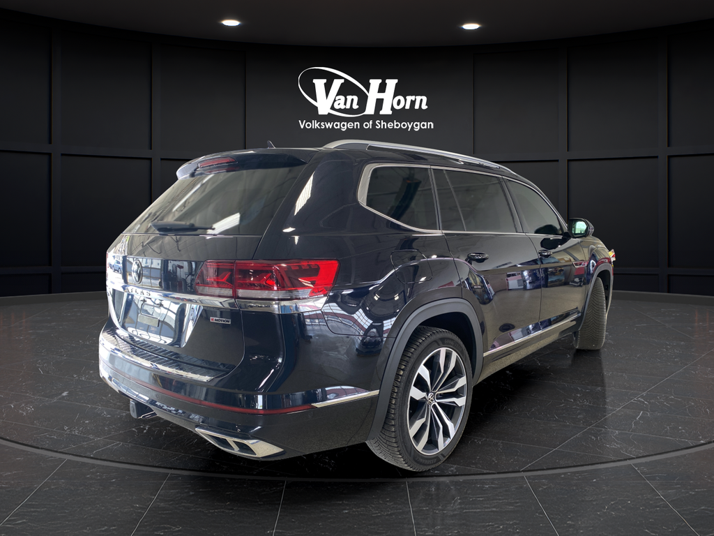 Used 2022 Black Volkswagen 3.6L V6 SEL Premium R-Line image 7