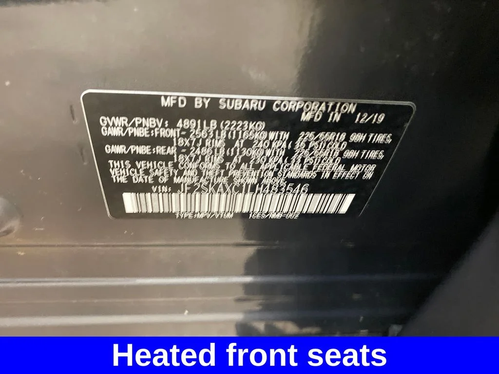 Used 2020 Gray Subaru Touring image 28