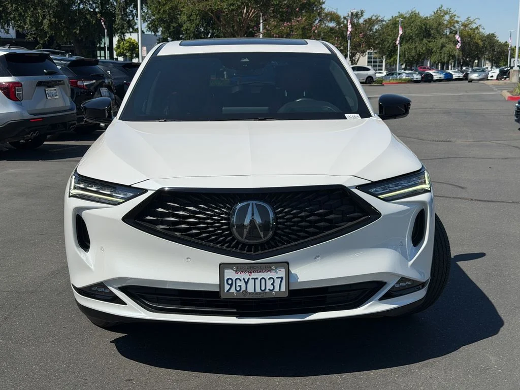 Certified Used 2023 Platinum White Pearl Acura A-Spec image 3