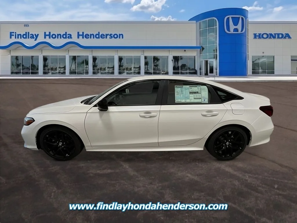New 2026 Platinum White Pearl Honda Sport image 2