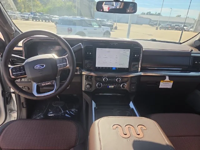 New 2026 Star White Metallic Tri-Coat Ford F-250® King Ranch® image 13