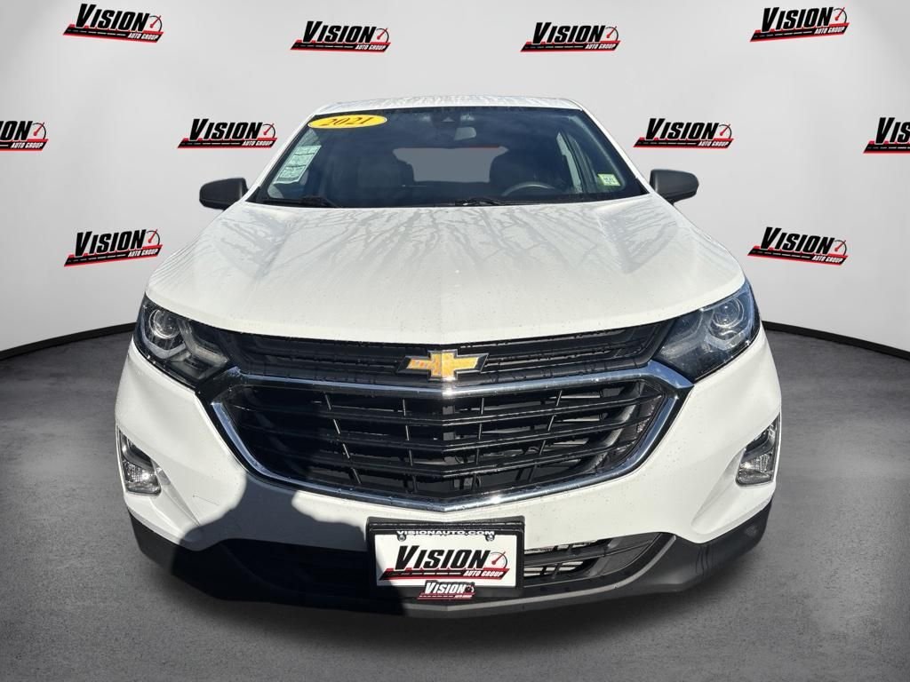 Used 2021 Chevrolet Equinox LS with VIN 3GNAXSEV6MS172457 for sale in Webster, NY