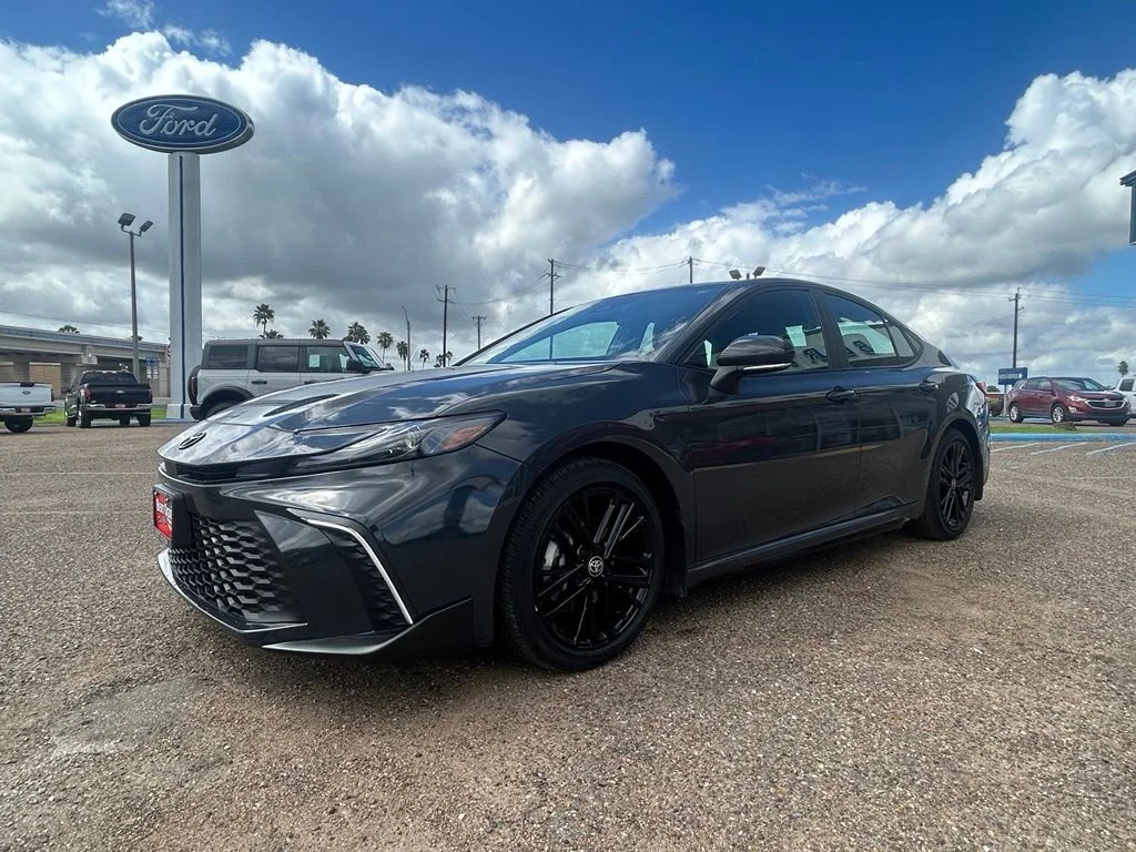 Used 2025 Blue Toyota SE image 3