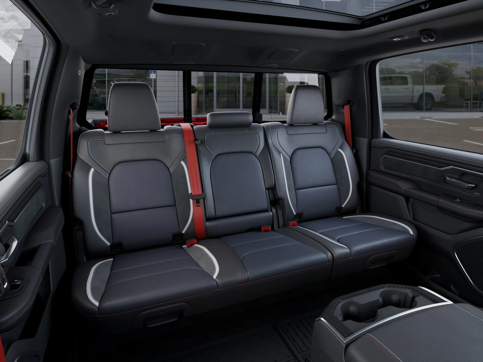 New 2026 Molten Red Pearl-Coat Exterior Paint RAM Laramie image 42