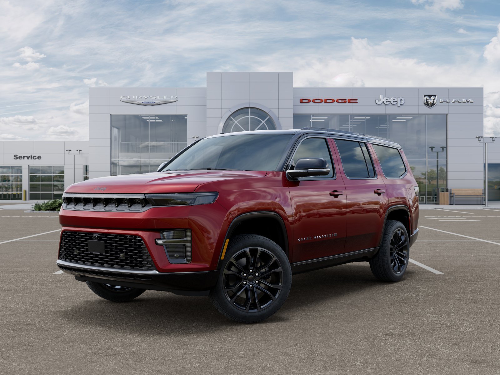 New 2026 Velvet Red Pearlcoat (DISC) Jeep Summit Reserve 4x4 image 1