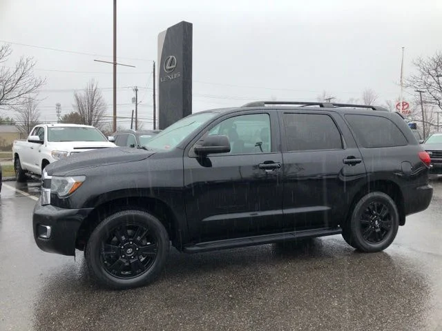 Used 2019 Midnight Black Metallic Toyota TRD Sport image 7