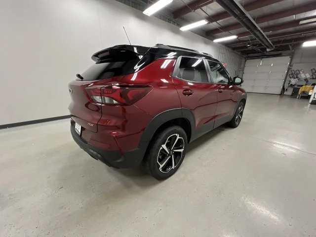 Certified Used 2022 CRIMSON METALLIC Chevrolet RS image 8