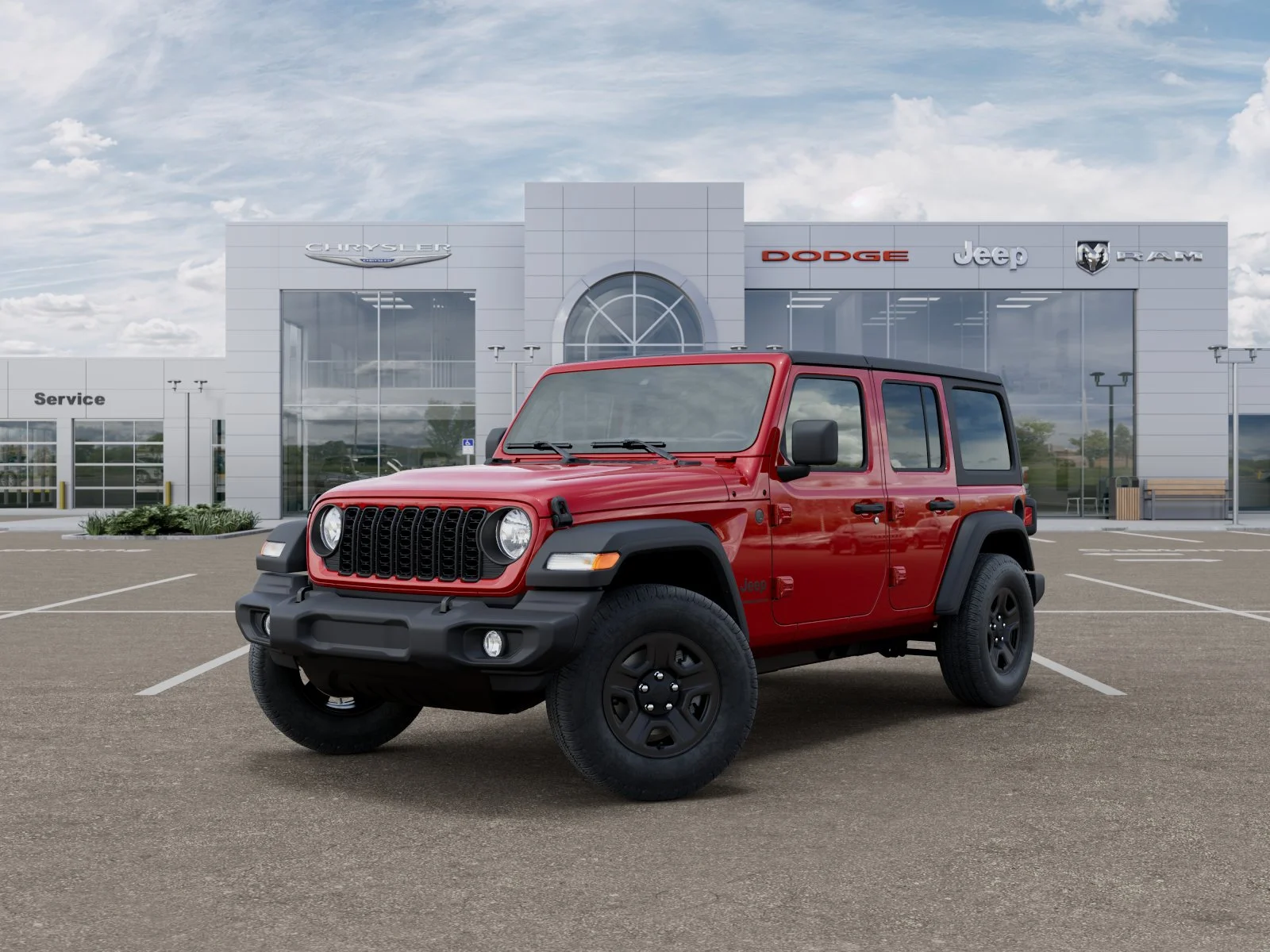 New 2026 Firecracker Red Clearcoat Jeep Sport image 22