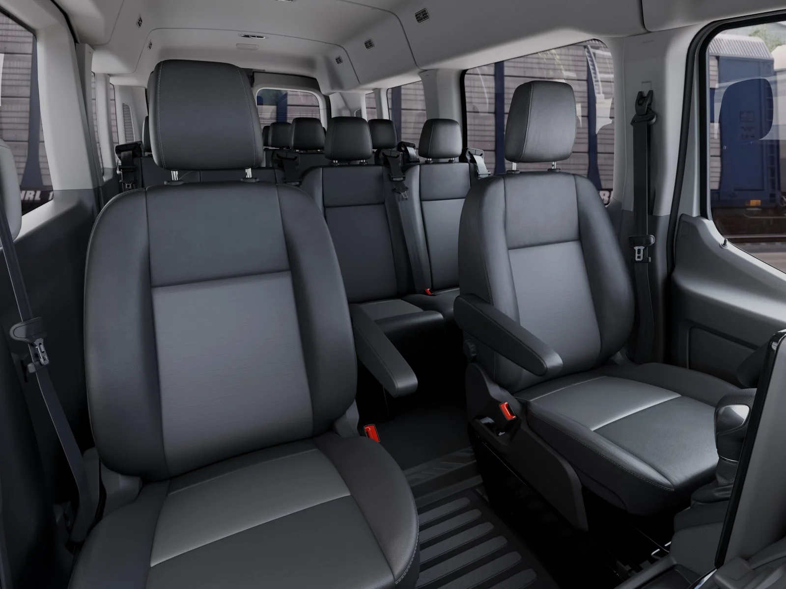 New 2027 Oxford White Ford Passenger Van XL image 10