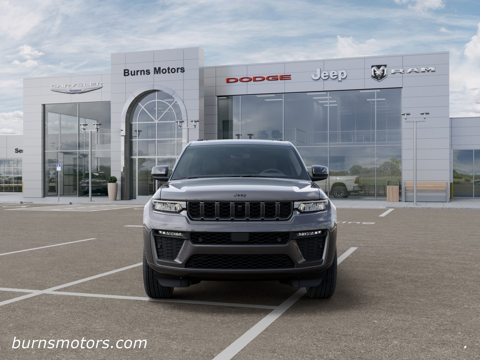 New 2026 Baltic Gray Metallic Clear-Coat Exterior Paint Jeep Limited Reserve BLACKOUT image 6