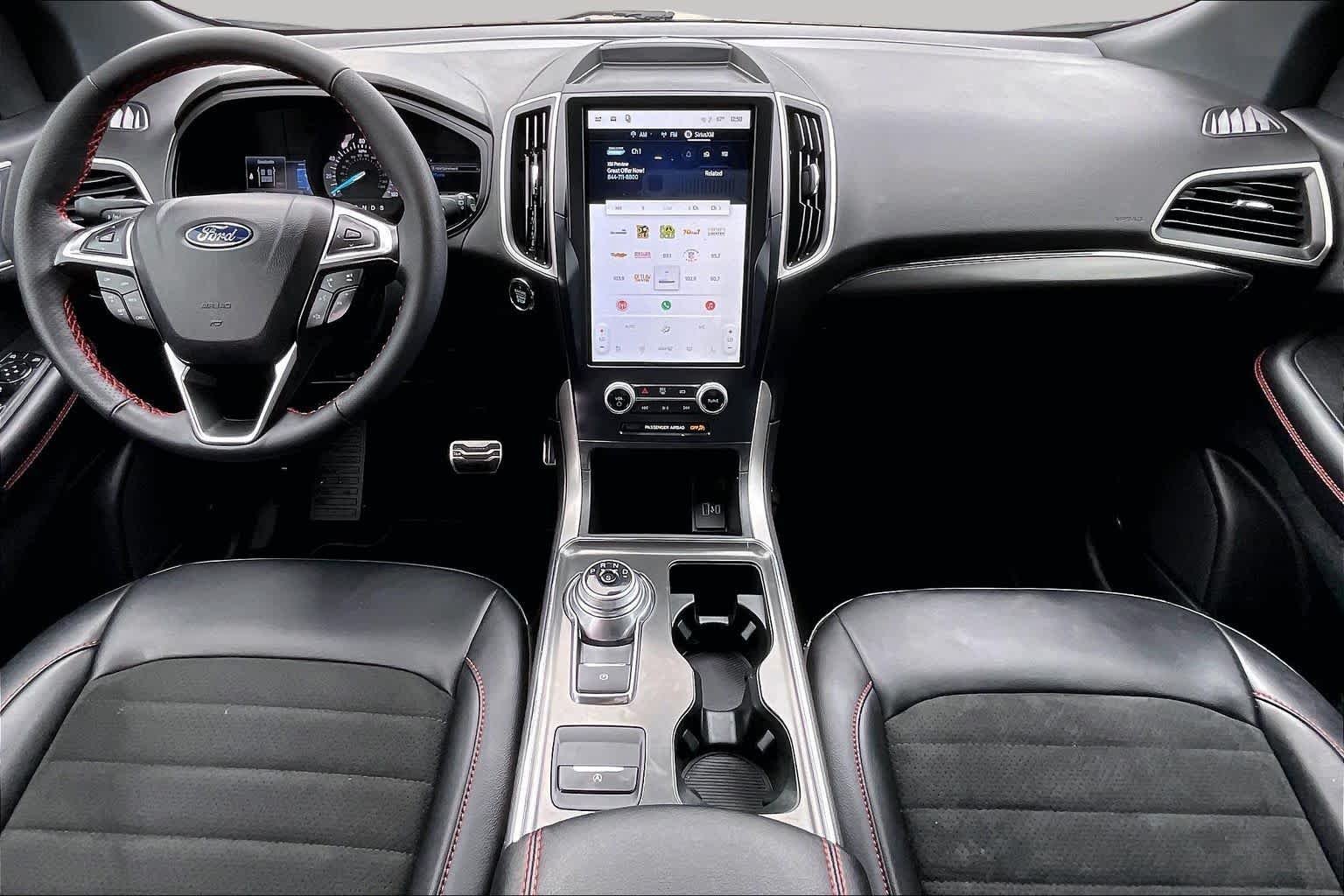 Certified Used 2024 Star White Metallic Tri-Coat Ford ST-Line image 14