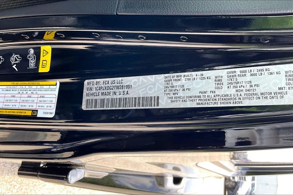 New 2026 Jeep Wrangler 4D Sport Utility