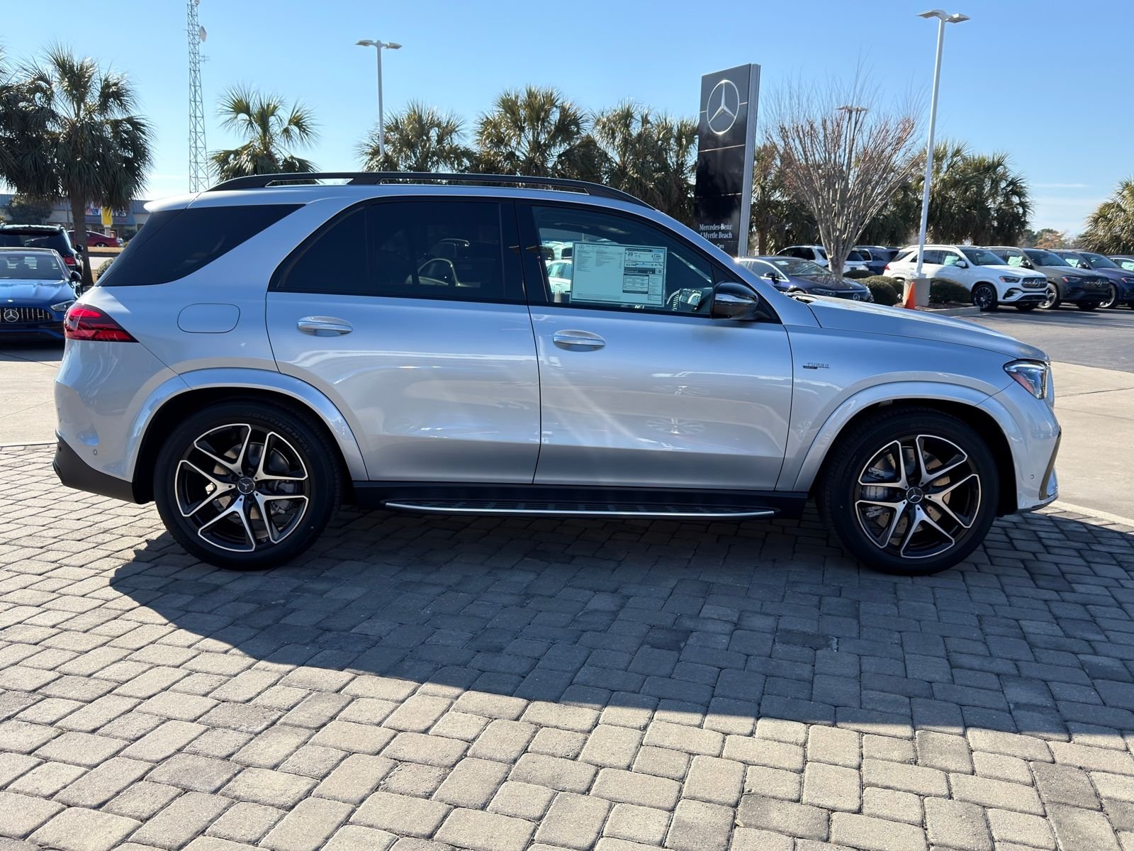 New 2026 Cirrus Silver Metallic Mercedes-Benz GLE 53 AMG® image 8