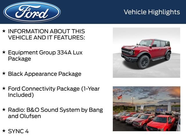 New 2026 Ruby Red Metallic Tinted Clearcoat Ford Badlands® image 4