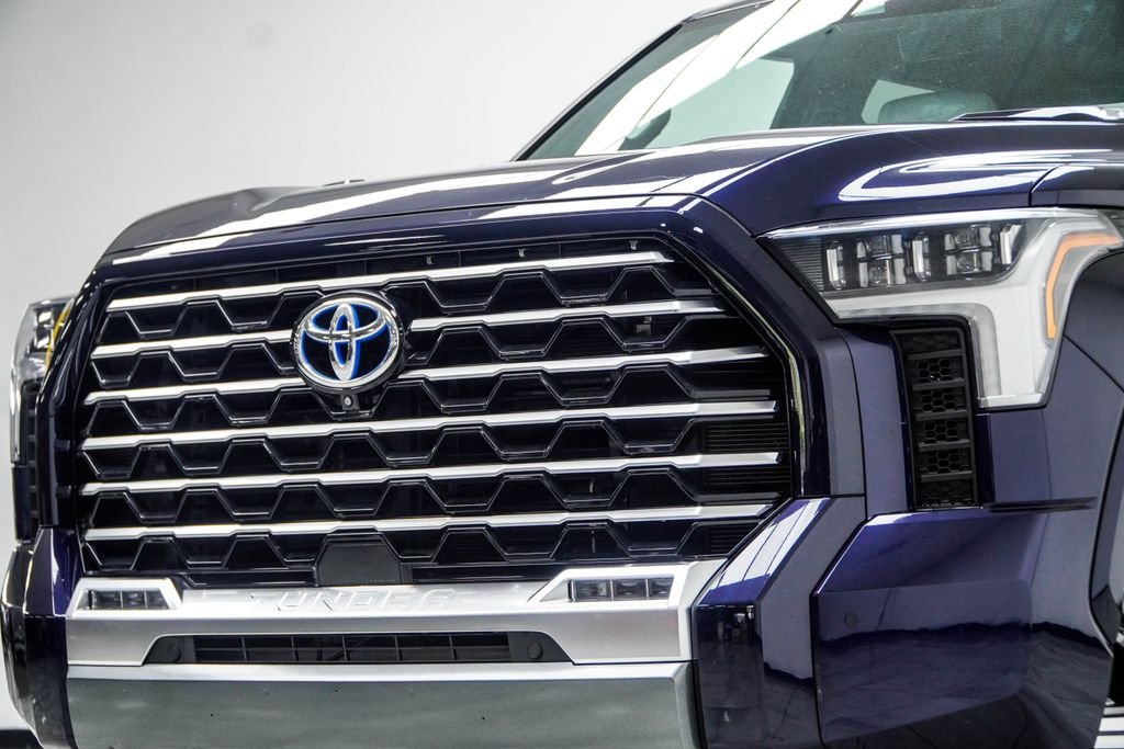 Used 2023 Blue Toyota Capstone image 2