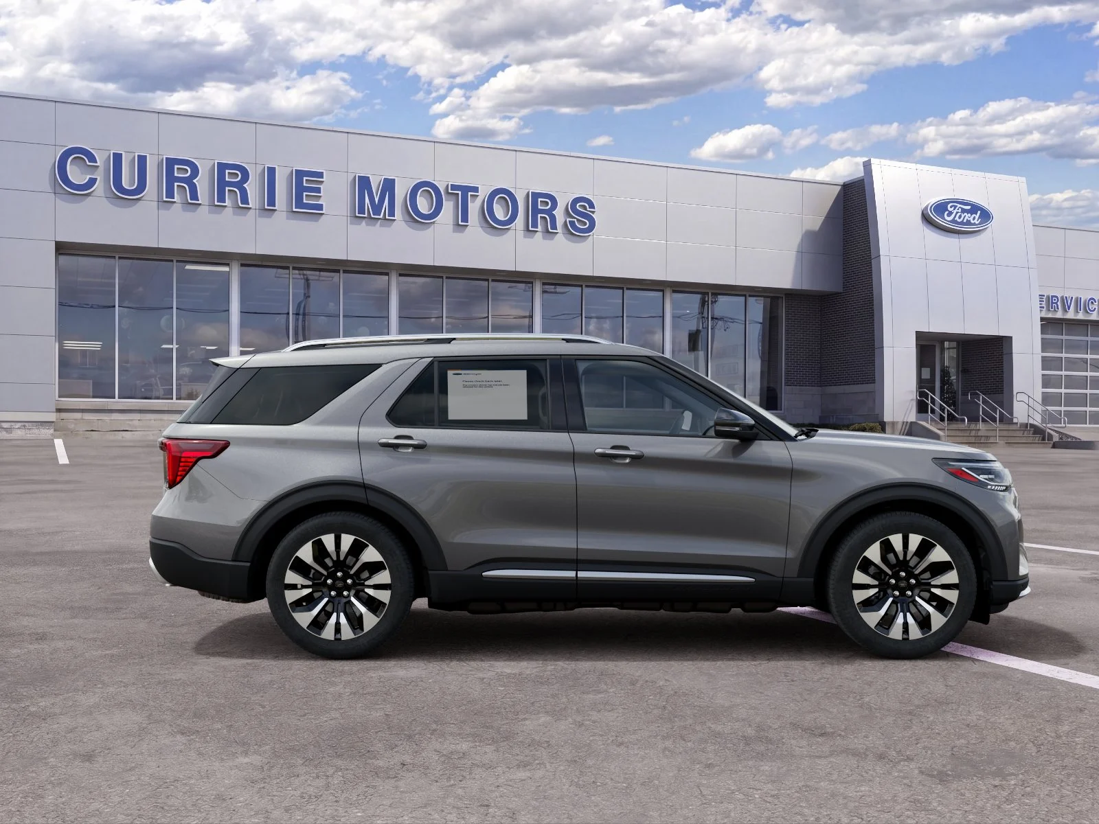 New 2027 Carbonized Gray Metallic Ford Platinum image 5
