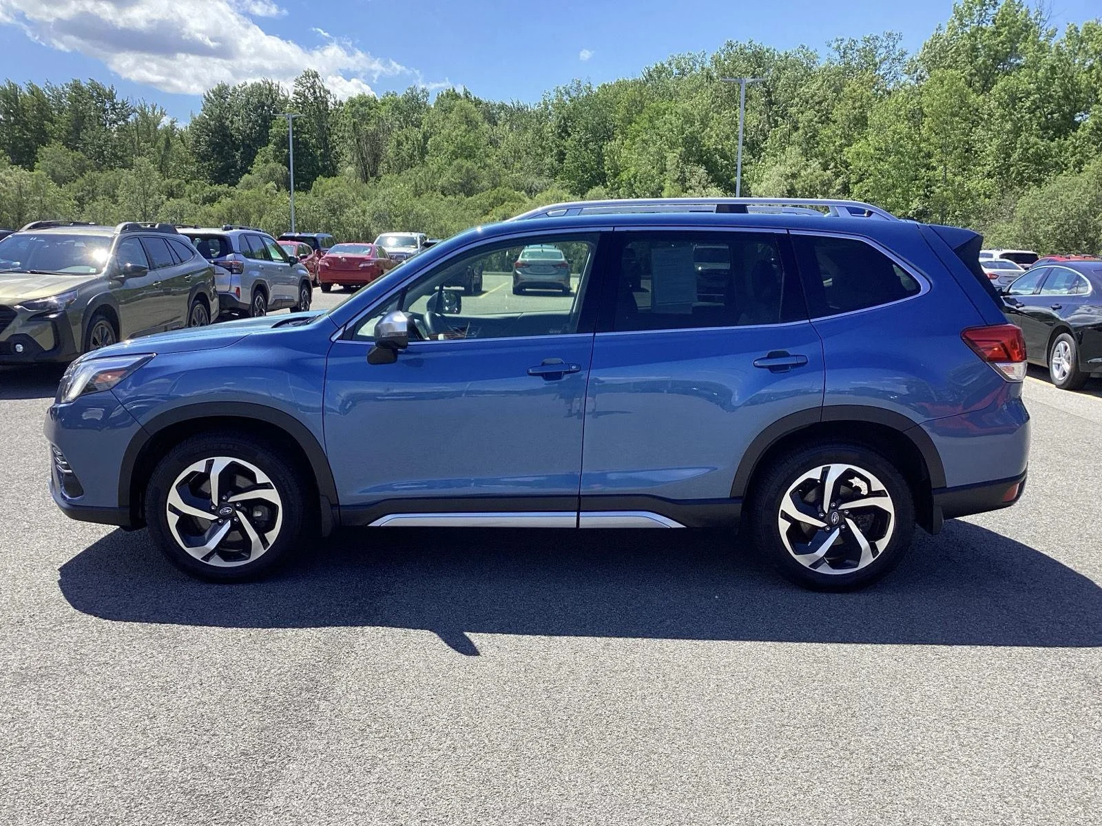 Used 2023 Horizon Blue Pearl Subaru Touring image 3