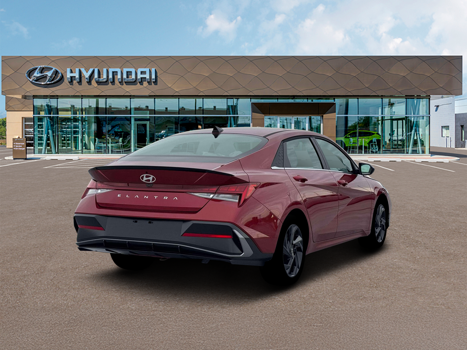 New 2026 Red Hyundai SEL Sport Premium image 7