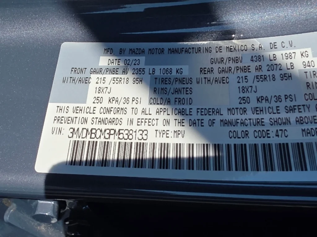 Used 2023 Polymetal Gray Metallic Mazda 2.5 S Carbon Edition image 32