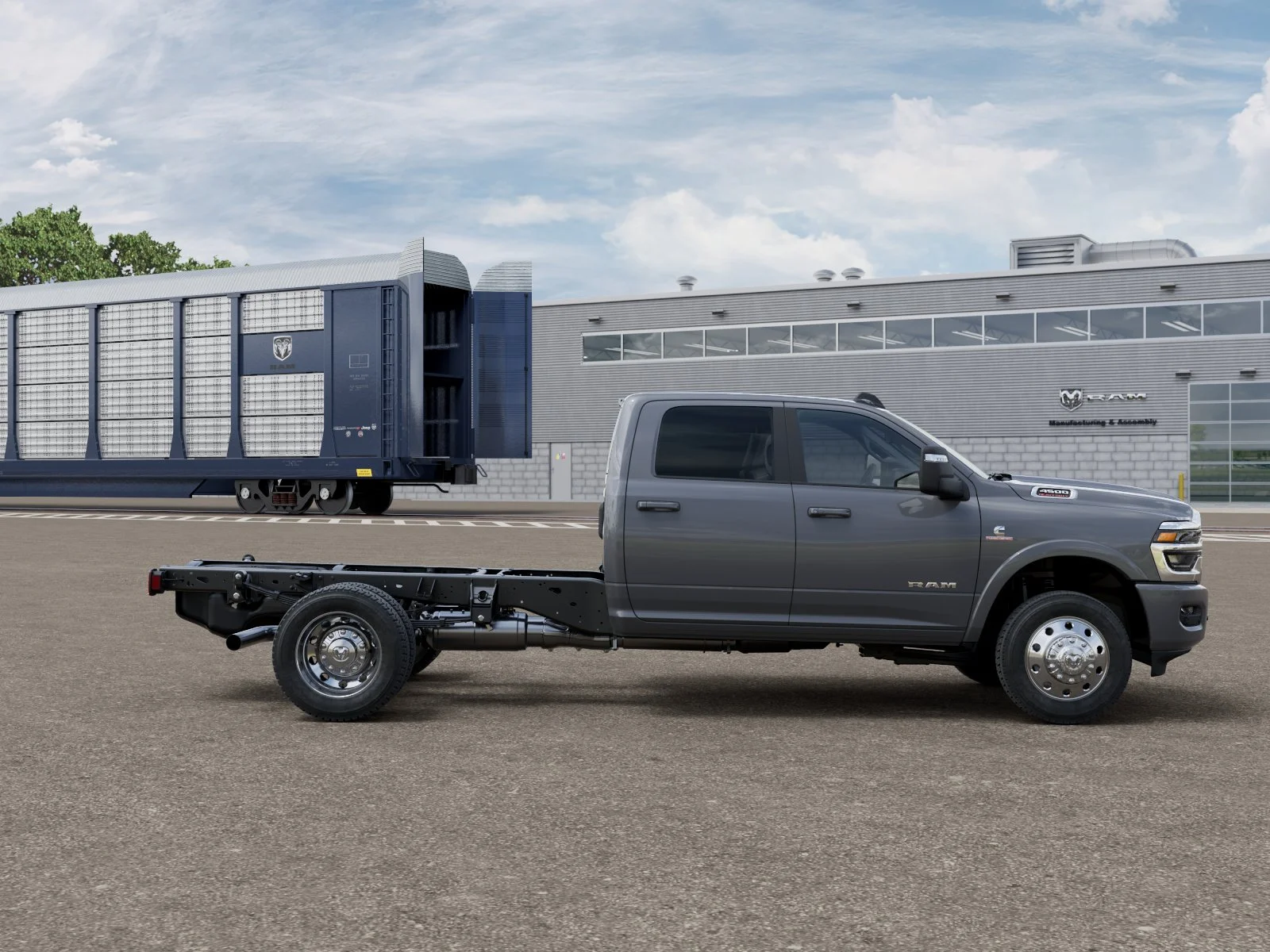 New 2026 Ceramic Gray Clear-Coat Exterior Paint RAM TRADESMAN image 21