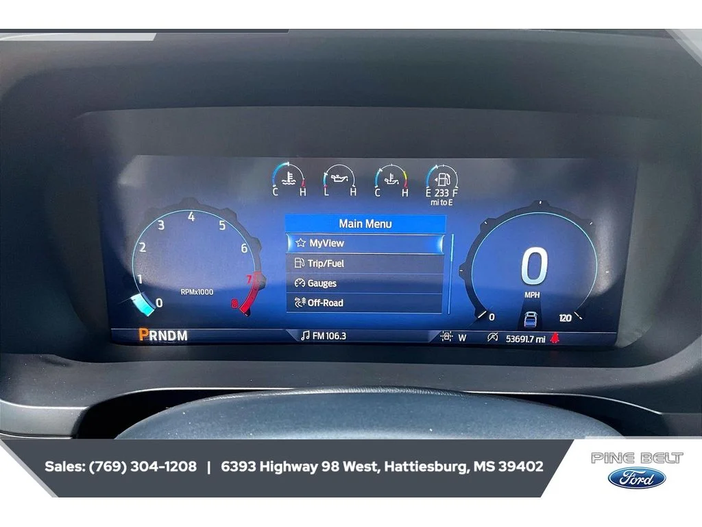 Used 2024 Agate Black Metallic Ford STX image 15