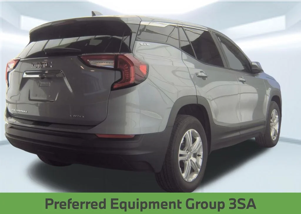 Used 2024 Silver GMC SLE image 2