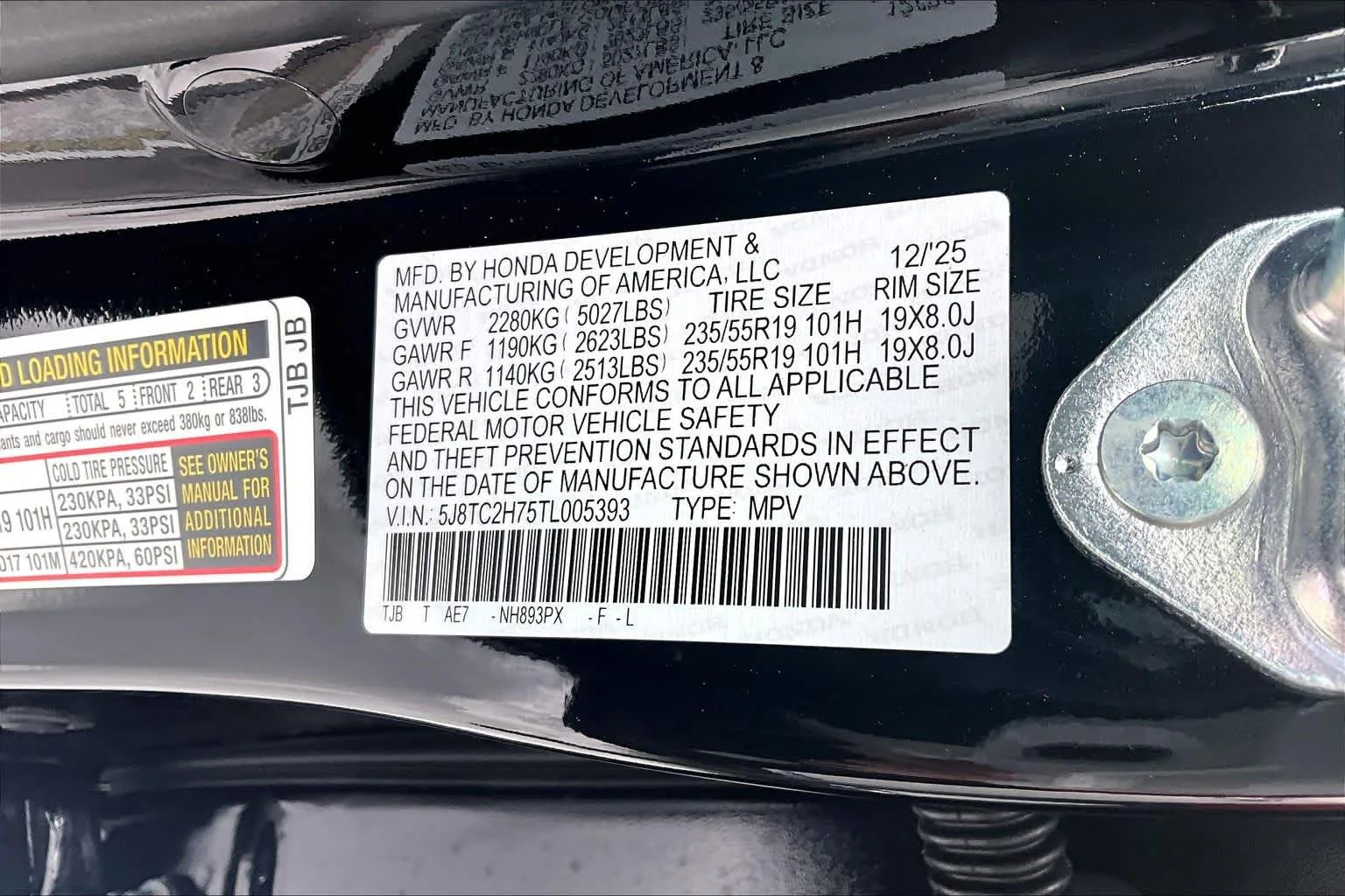 New 2026 Majestic Black Pearl Acura w/Advance Package image 22