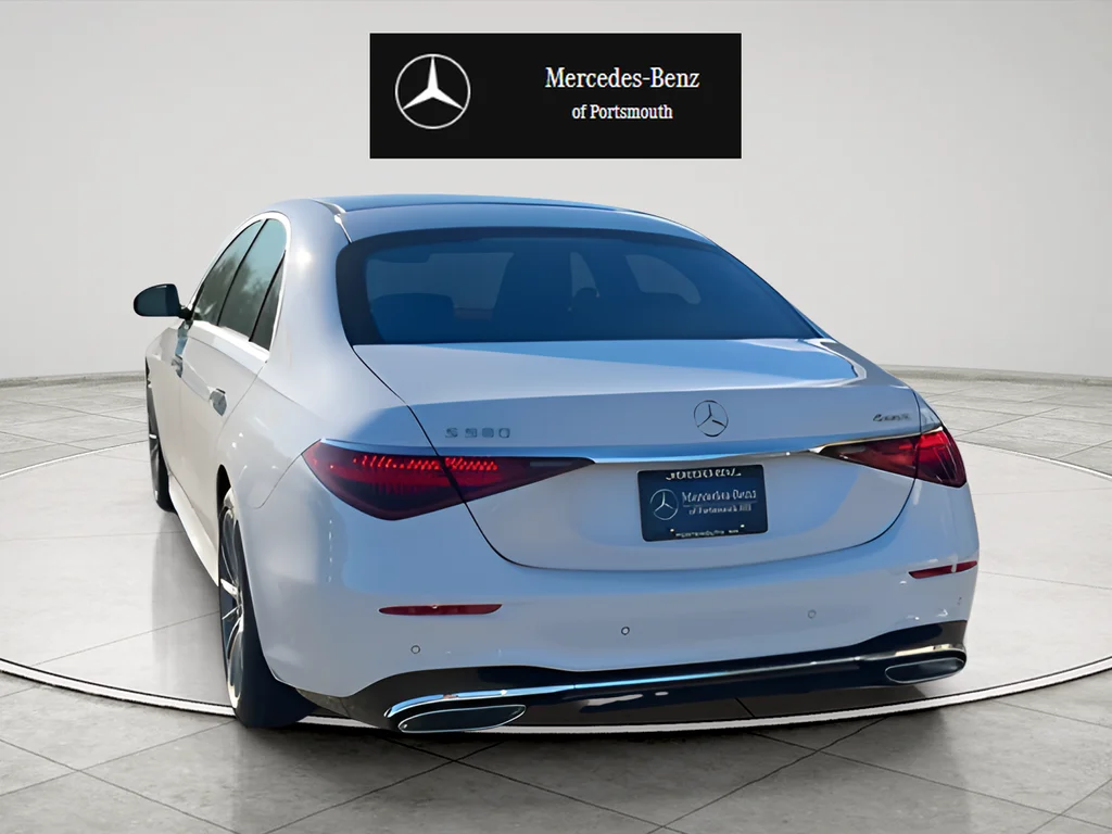 New 2026 MANUFAKTUR Moonlight White Metallic Mercedes-Benz S 580 image 7