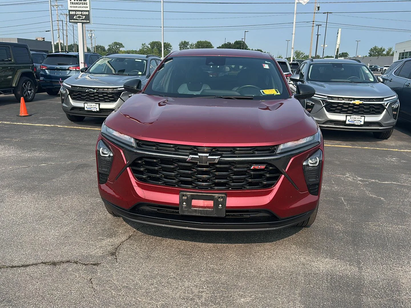Used 2024 Crimson Metallic Chevrolet 1RS image 6