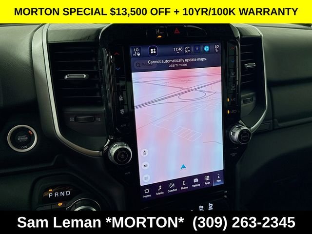 New 2026 Diamond Black Crystal Pearl-Coat Exterior Paint Ram Big Horn/Lone Star image 13