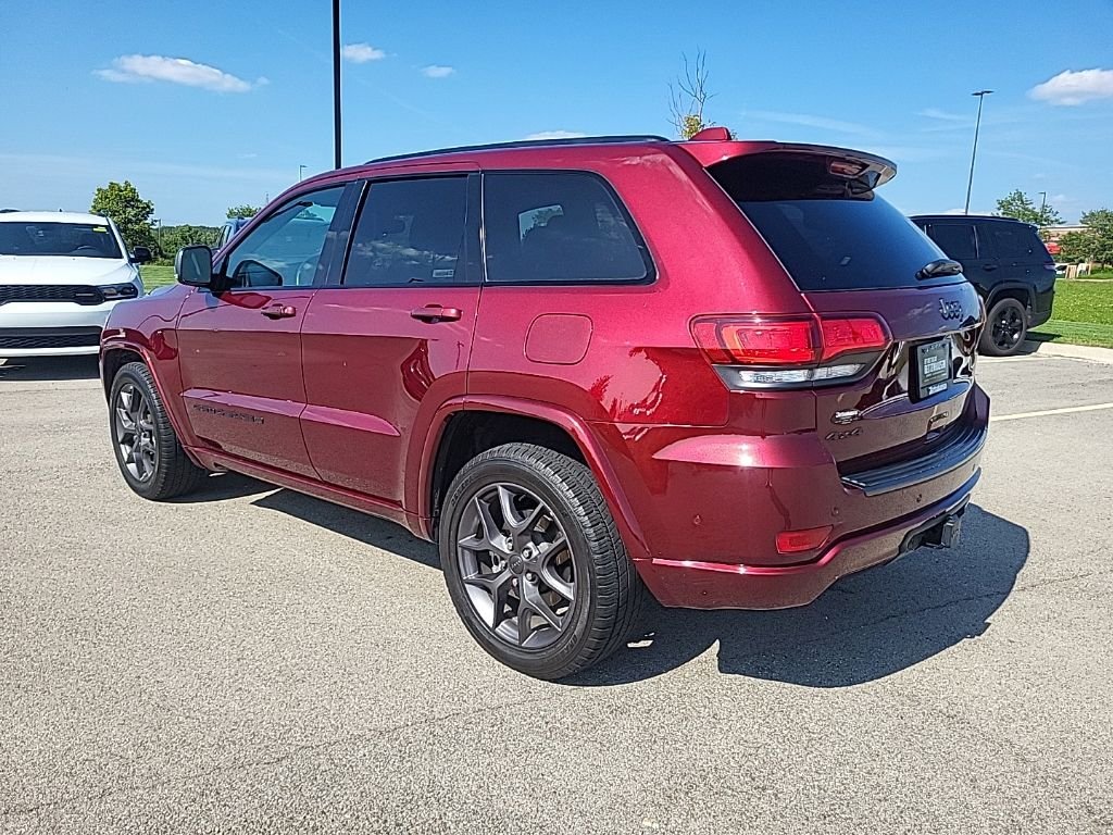 Used 2021 Red Jeep Limited image 3