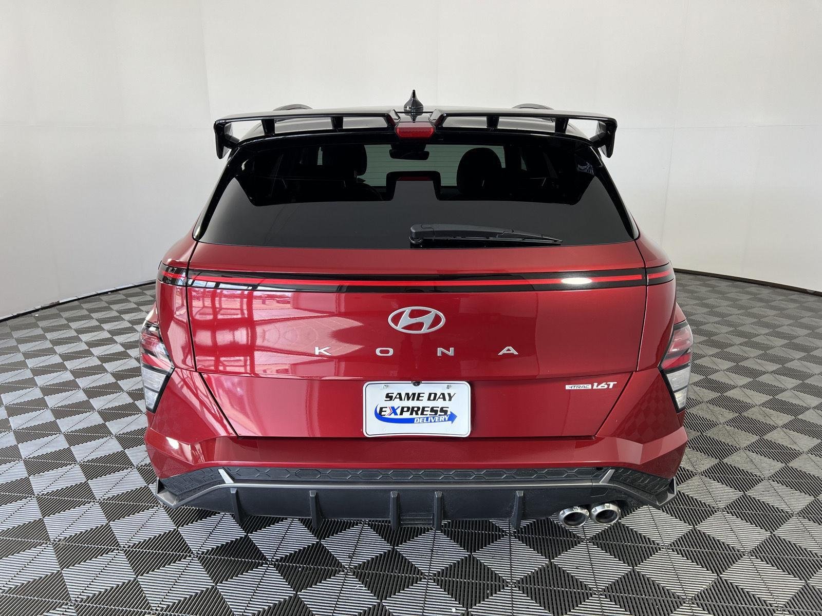 Used 2024 Ultimate Red Metallic w/Black Roof Hyundai N Line image 6