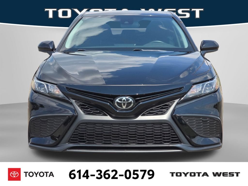 Used 2021 Black Toyota SE image 3