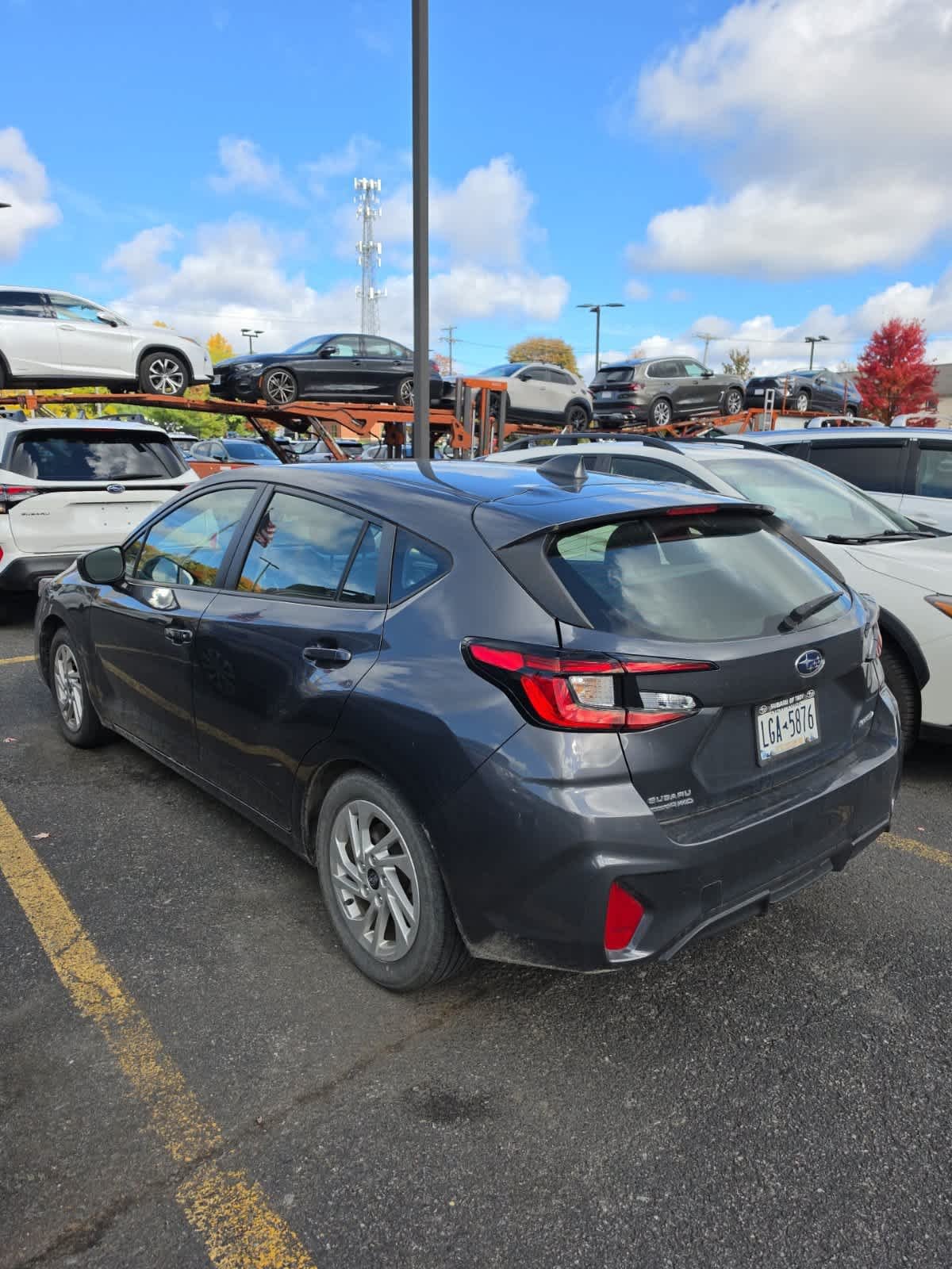Certified Used 2024 Magnetite Gray Metallic Subaru BASE image 2