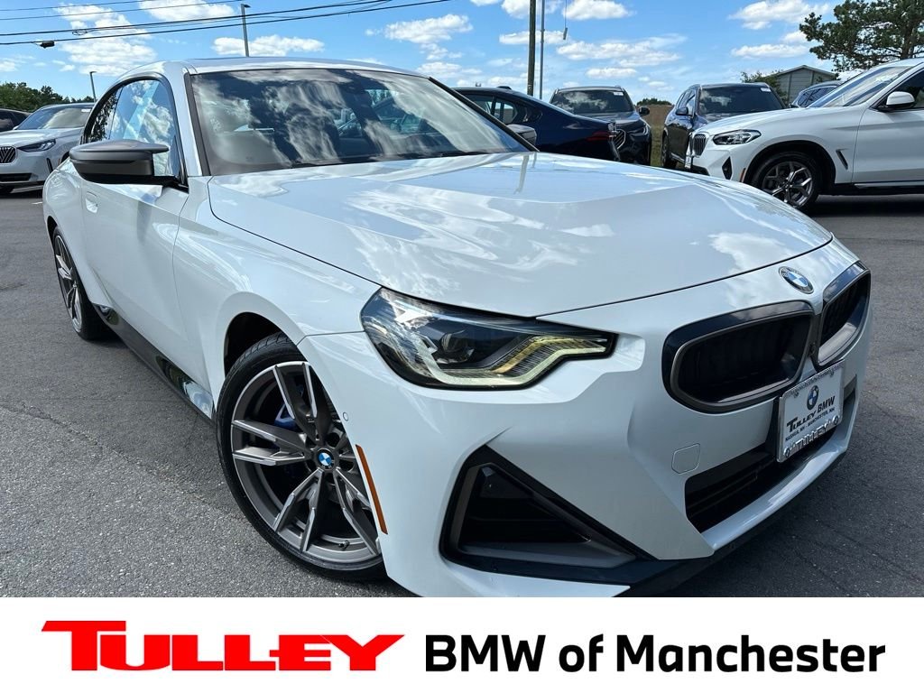 Certified Used 2023 White BMW M240i image 1