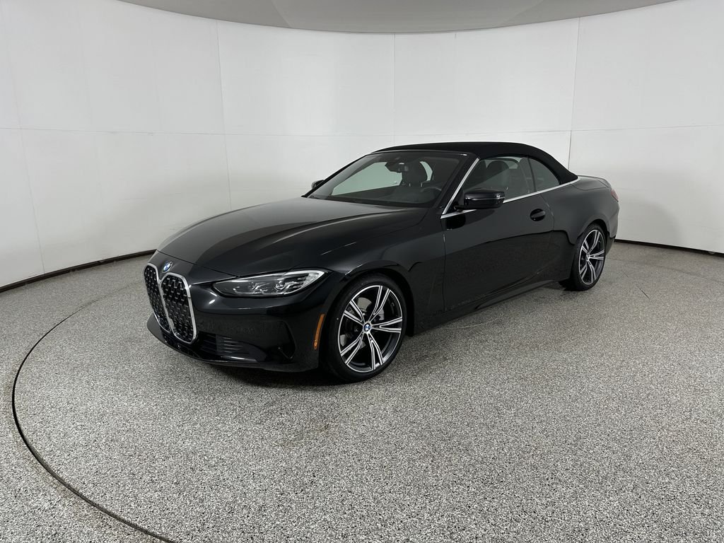 Used 2021 Black Sapphire Metallic BMW 430i image 1