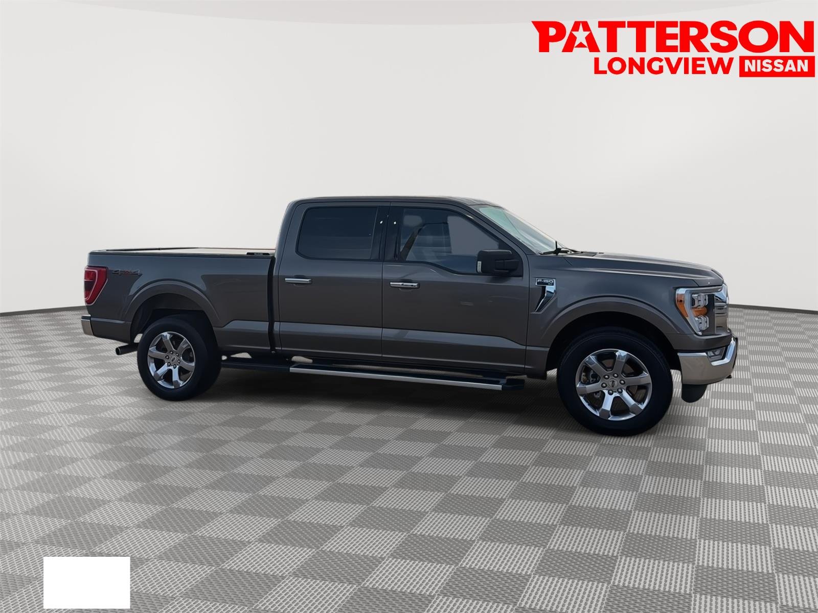 Used 2023 Stone Gray Metallic Ford XLT image 1