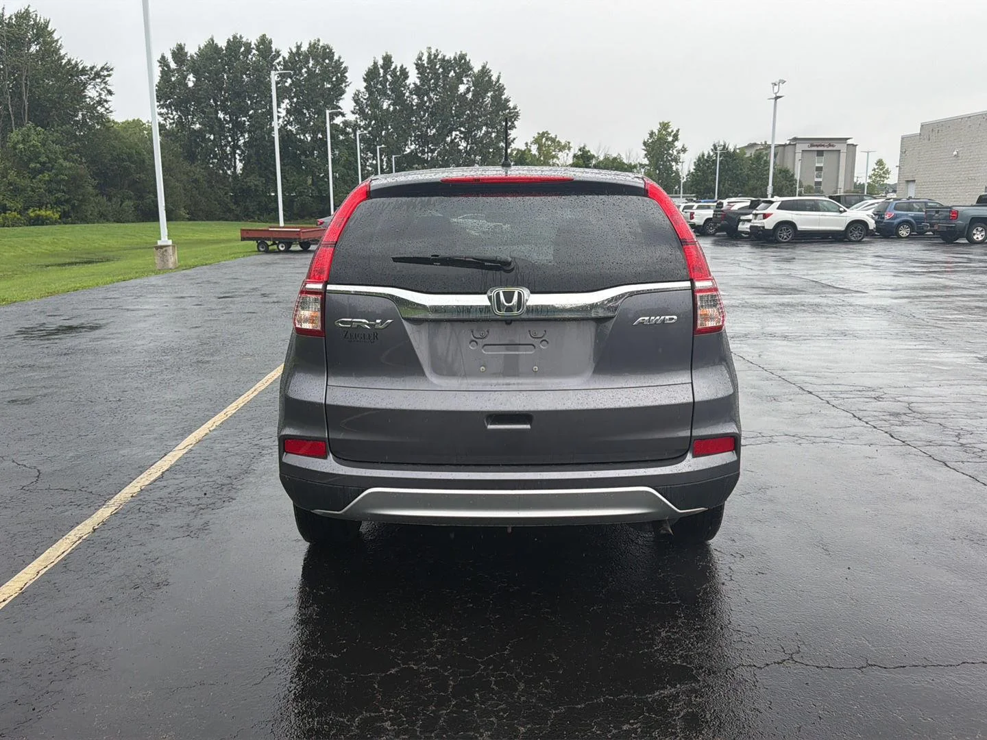 Used 2016 Modern Steel Metallic Honda EX image 6