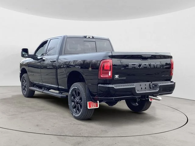 New 2026 Diamond Black Crystal Pearlcoat Ram LARAMIE CREW CAB 4X4 6