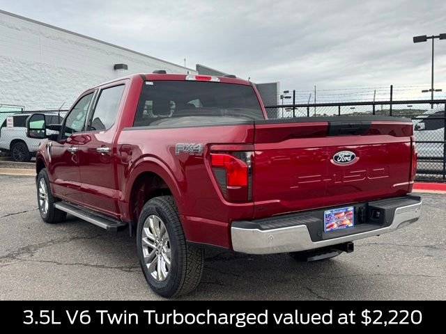 New 2026 Ruby Red Metallic Tinted Clearcoat Ford XLT image 3