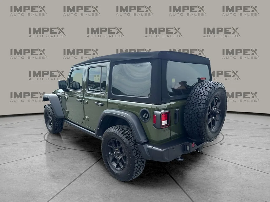 Used 2024 Green Jeep Willys image 2