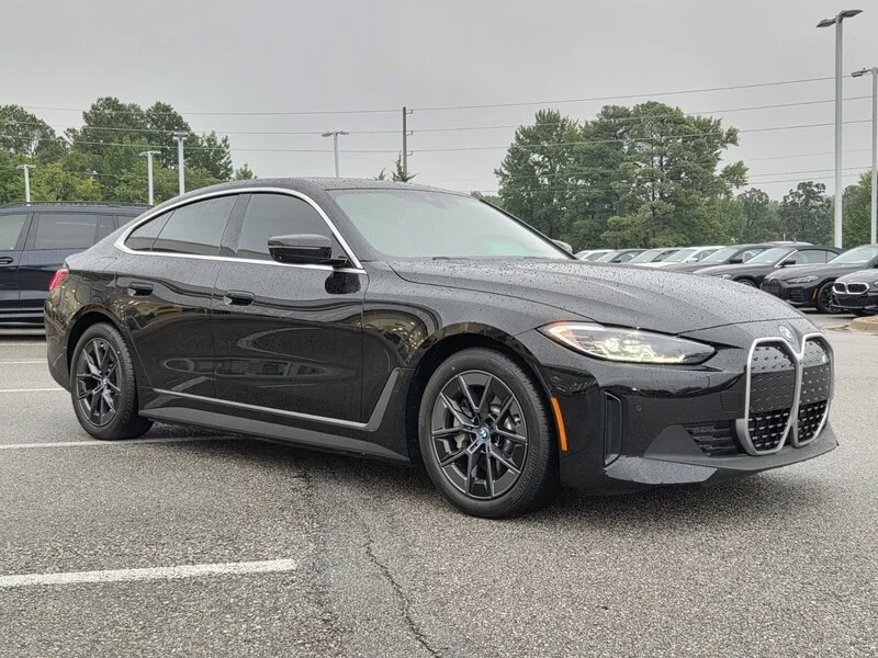Used 2023 Jet Black BMW EDRIVE40 GRAN COUPE image 5