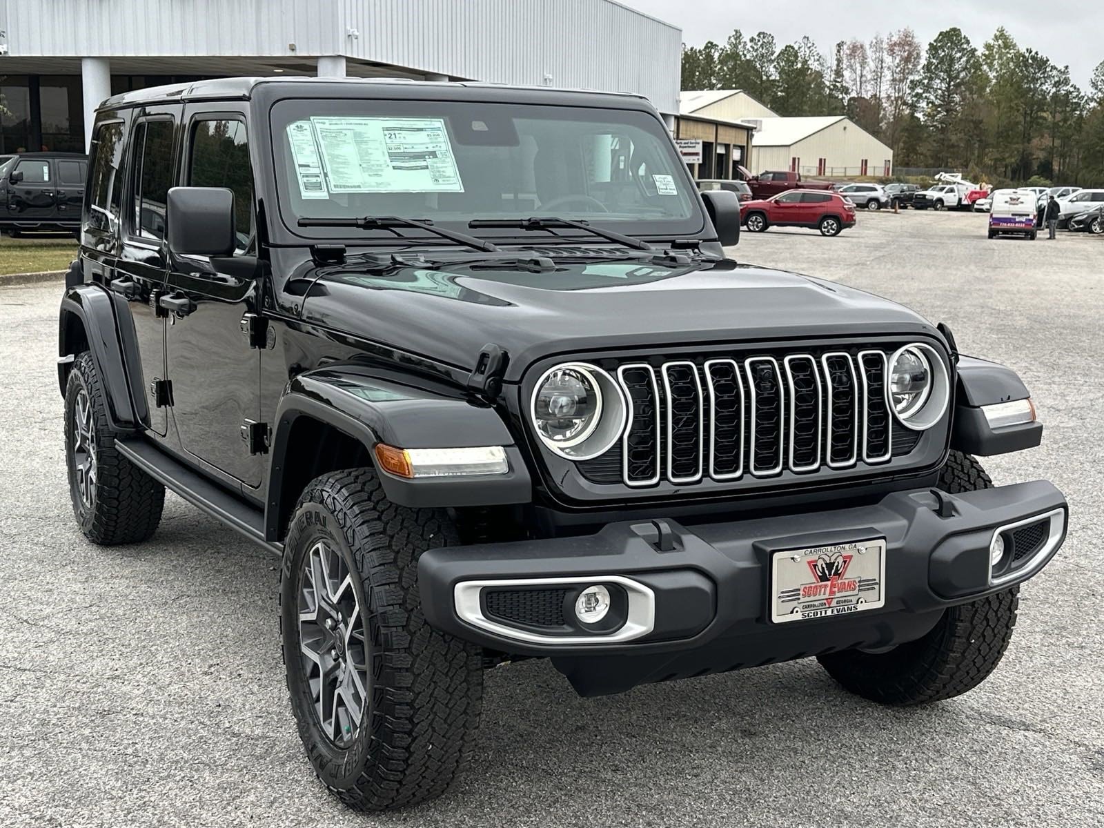 New 2025 Black Clear-Coat Exterior Paint Jeep Sahara image 2