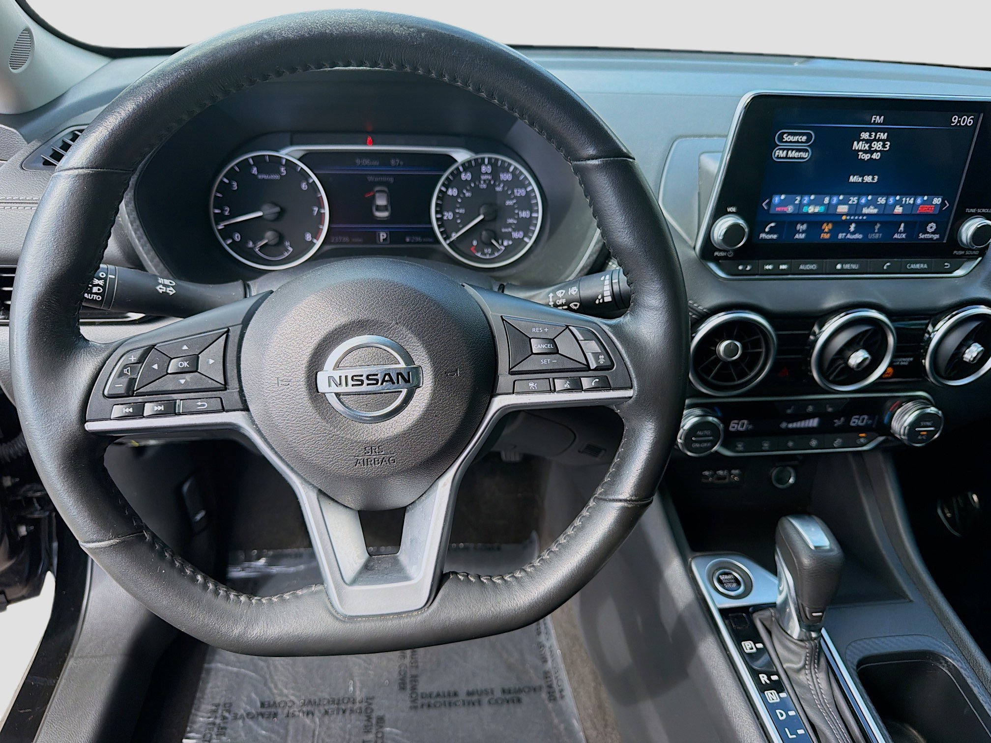 Used 2023 Super Black Nissan SV image 8