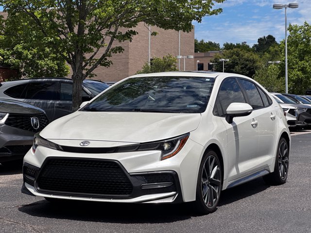 Used 2021 Blizzard Pearl Toyota XSE/Heated Seats/Sunroof image 8