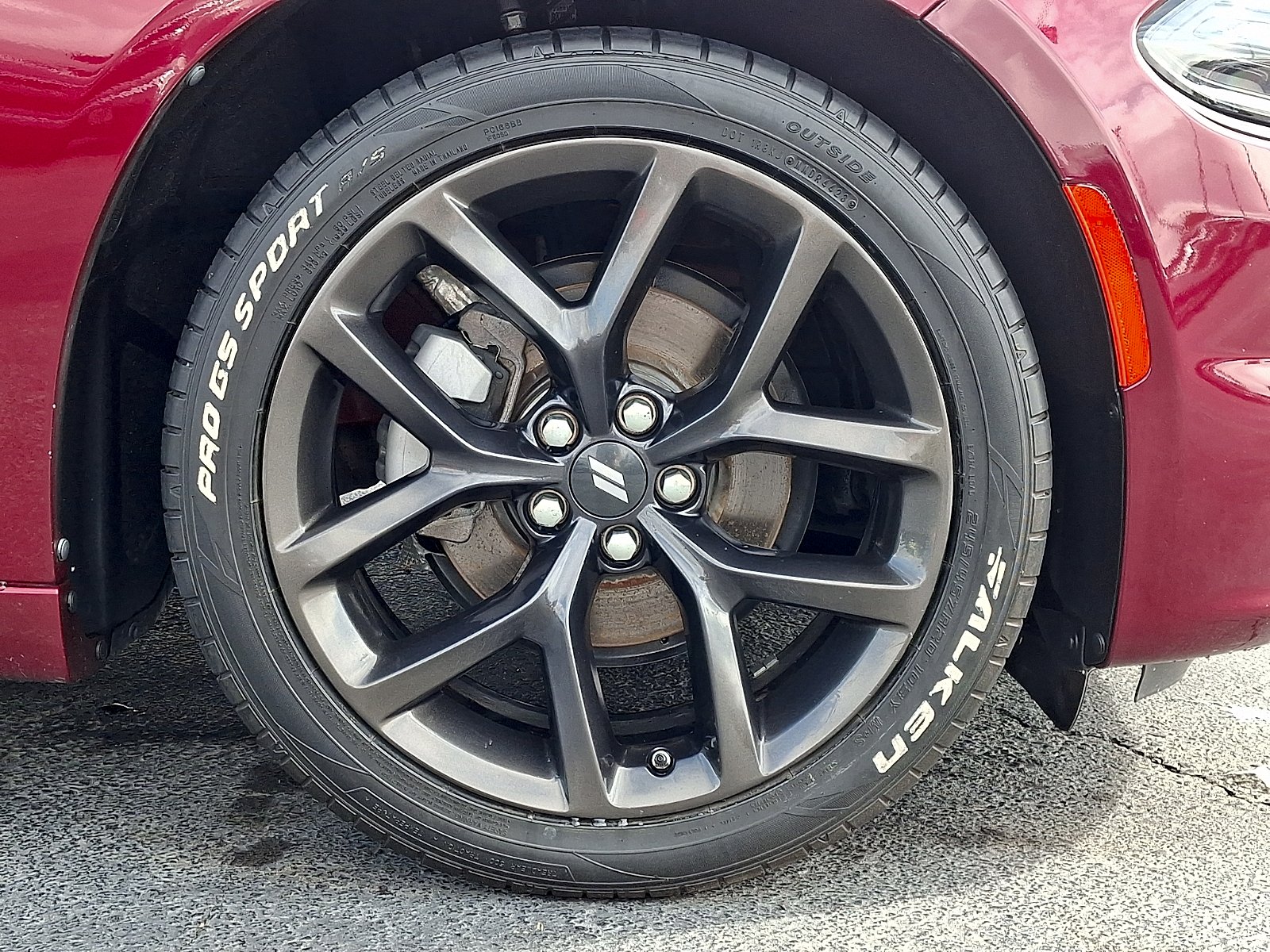 Used 2022 Octane Red Pearlcoat - PRV Dodge SXT RWD image 8