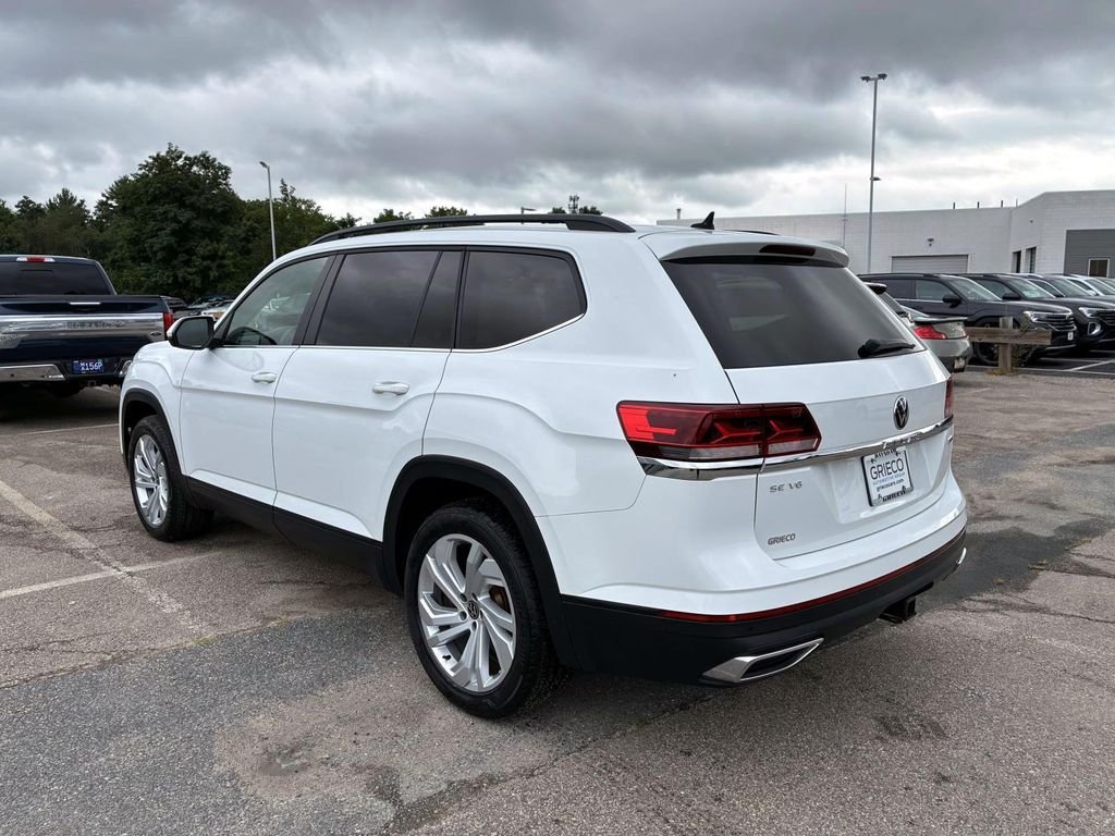 Used 2021 White Volkswagen 3.6L V6 SE w/Technology image 5