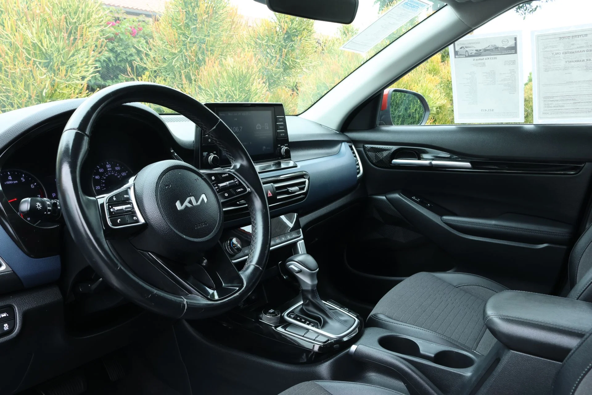 Used 2023 Orange Kia S image 6